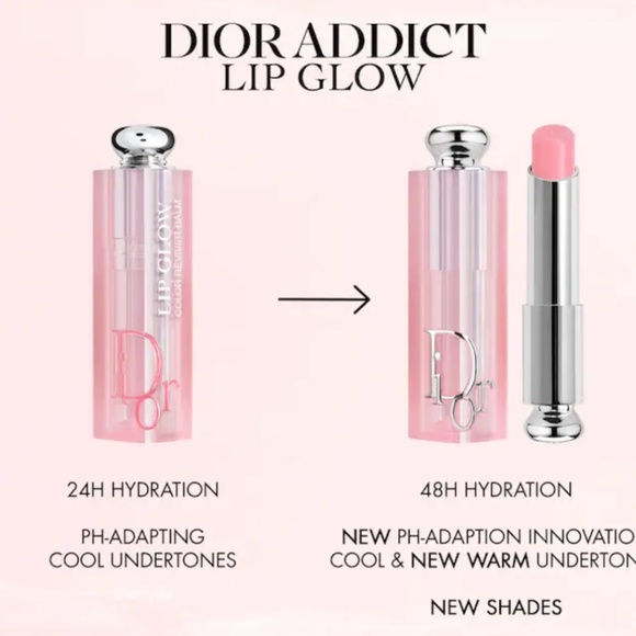 Dior Addict Lip Glow Balm Shade Raspberry # 007 NWOB - Picture 3 of 6